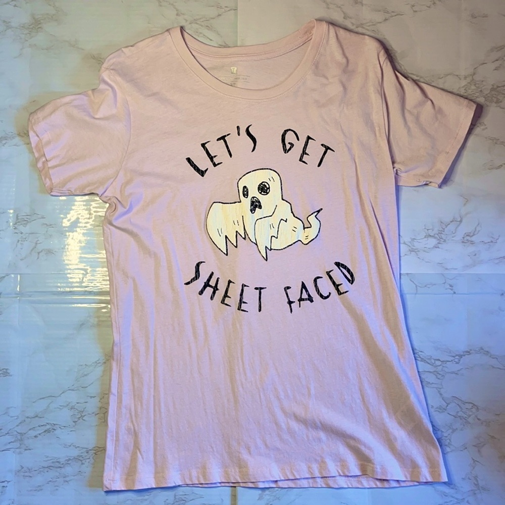 👻 “Lets Get Sheet Faced “ Graphic Tee